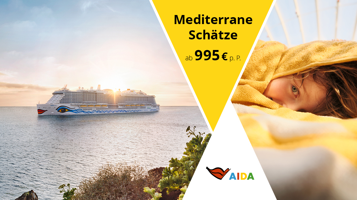 AIDAKreuzfahrtMediterrane Schaetze